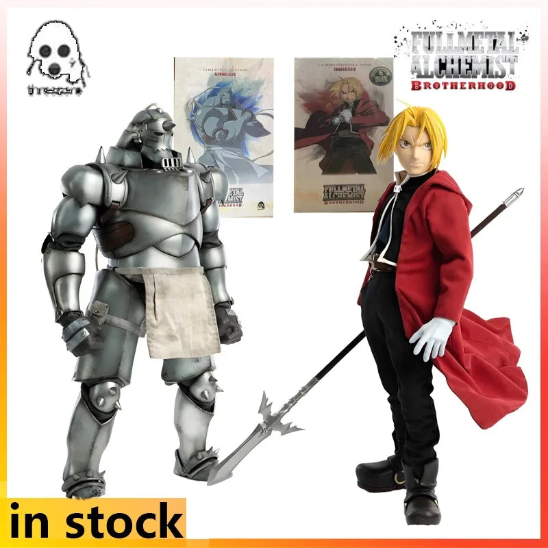 Threezero Original 1/6 Trendy Mobile Doll FULLMETAL ALCHEMIST Anime Action Figure Model Toys Collectible Model Gifts for Boys