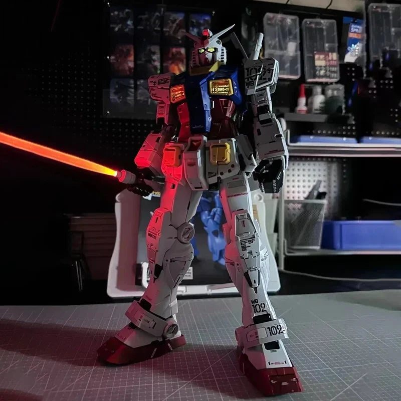 1/60 RX-78-2 Daban Anime Figure PGU 2.0 Assembly Model Action Toys Doll Model Kits Figures Mecha Robot Toy Holiday Children Gift