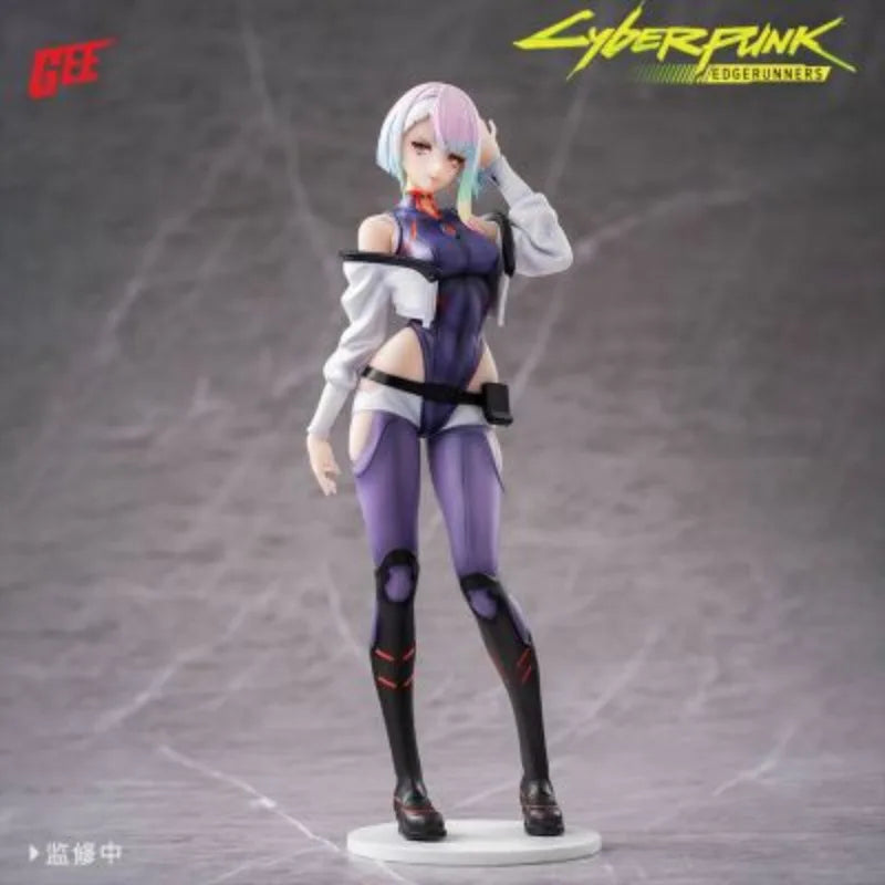 In Stock 100% Original AniMester 1/7 GEE CYBERPUNK: EDGERUNNERS LUCY  Anime Action Figures Model Collection Toy Kawaii Hobby