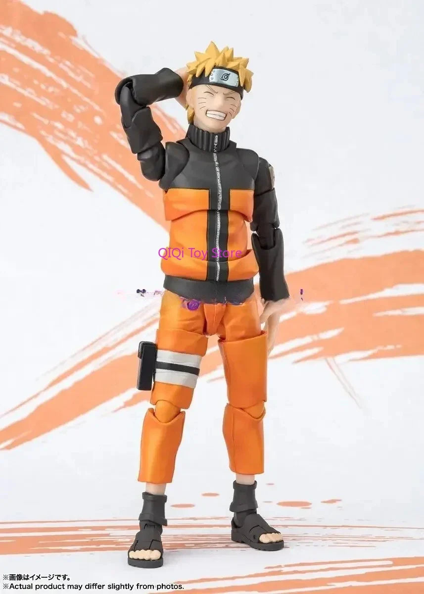 In Stock Bandai S.H.Figuarts Shf Top 99 Uzumaki NARUTOP99 Edition Action Figure Collectible Toy Gifts for Children