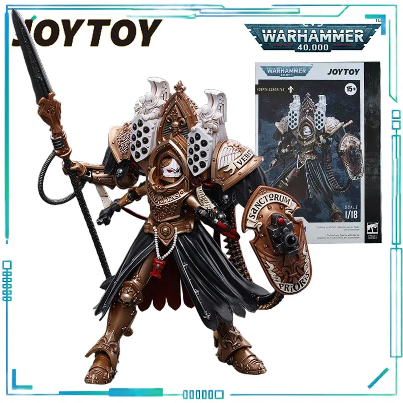 JOYTOY Genuine JOYTOY X Warhammer 40K Series The Holy Mother of The Sisters of Soul Mowenwar Finished Model Toys Collectibles