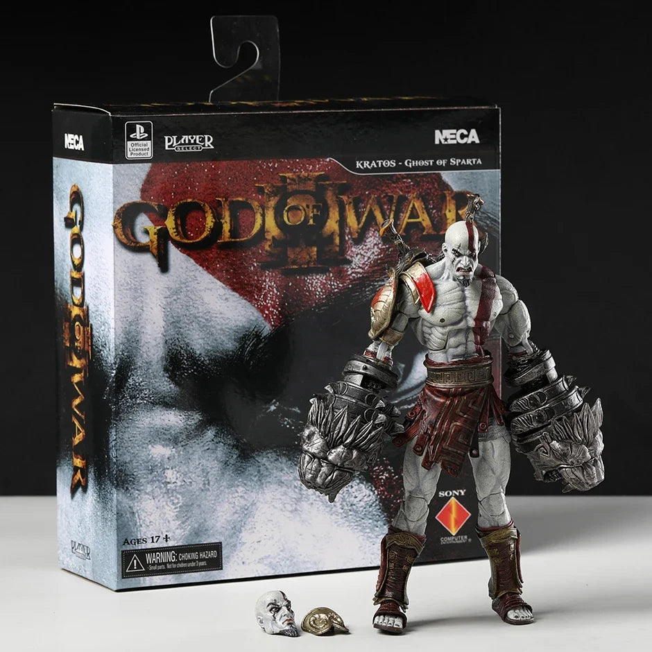 NECA God of War 3 Kratos 7" Action Figure [Ghost of Sparta]