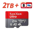 New 2TB Micro TF/SD Card 256GB 512GB Class 10 High Speed Memory Card Large Capacity 1TB Memory SD Card for Laptop/MAC/Phones