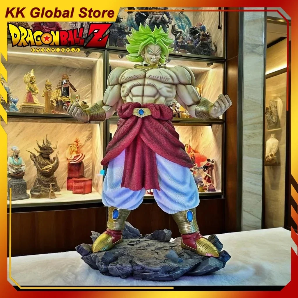 89cm Dragon Ball Broli Super Saiyan Extremely Large Anime Figure Resin Peripheral Collect Desktop Ornaments Birthday Gift Toys