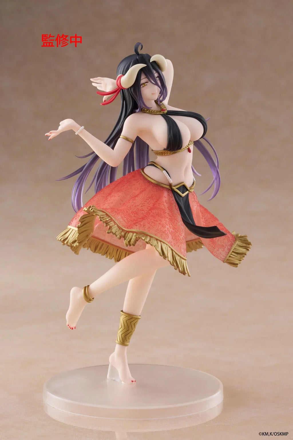 In Stock TAITO Coreful Overlord Albedo Dancer Desktop Cute Doll Anime Action Figure Toy Gift Model Collection