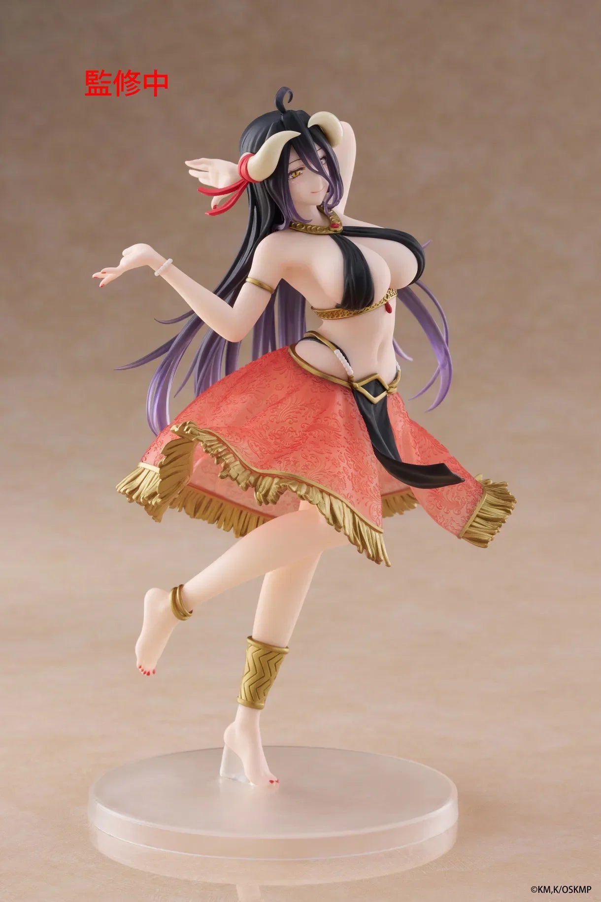 In Stock TAITO Coreful Overlord Albedo Dancer Desktop Cute Doll Anime Action Figure Toy Gift Model Collection