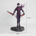 Anime solo Figure Sung Jin Woo figurine Hunter form Sung Jinwoo Action Figure Battle Scene Model Display Anime Merchandise toys