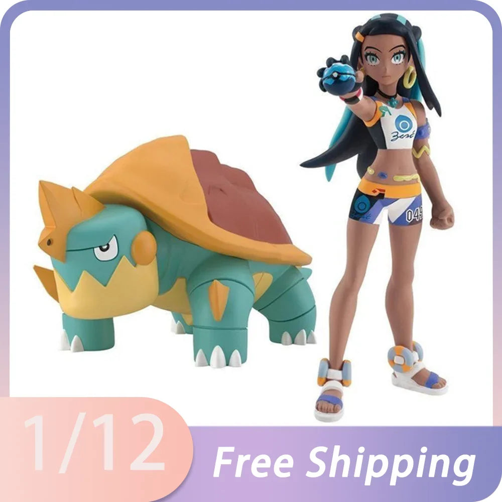 Pokemon Scale World Rurina&Kajirigame Anime Action Figure GK Toy Gift Model Collection Hobby Desk Decoration Toys Gifts