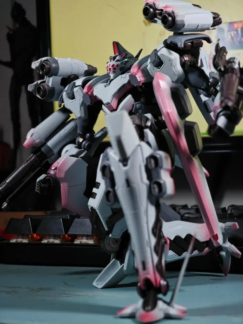 In Stock: Bandai Robot Damashii (R Damashii) Armored Core 6 - Ayre White Glint (Ayre'S Mecha) Action Figure