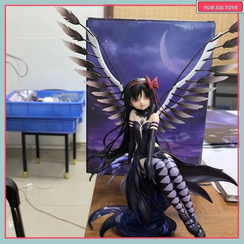 New Puella Magi Madoka Magica Figure Akemi Homura Anime Girl Pvc Action Figure Toy Gk Statue Game Collection Model Doll Gift
