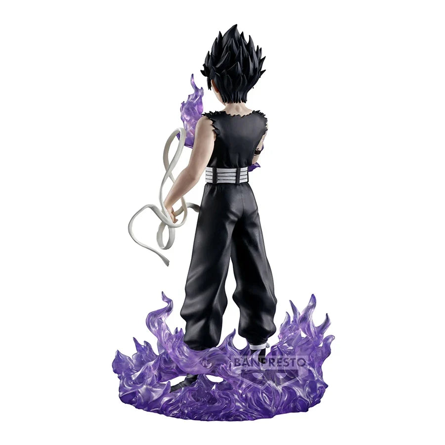 Banpresto YuYu Hakusho Anime Figurines Ankoku Bujutsukai Hiei Black Dragon Wave Effect PVC Action Figures Collection Model Toys