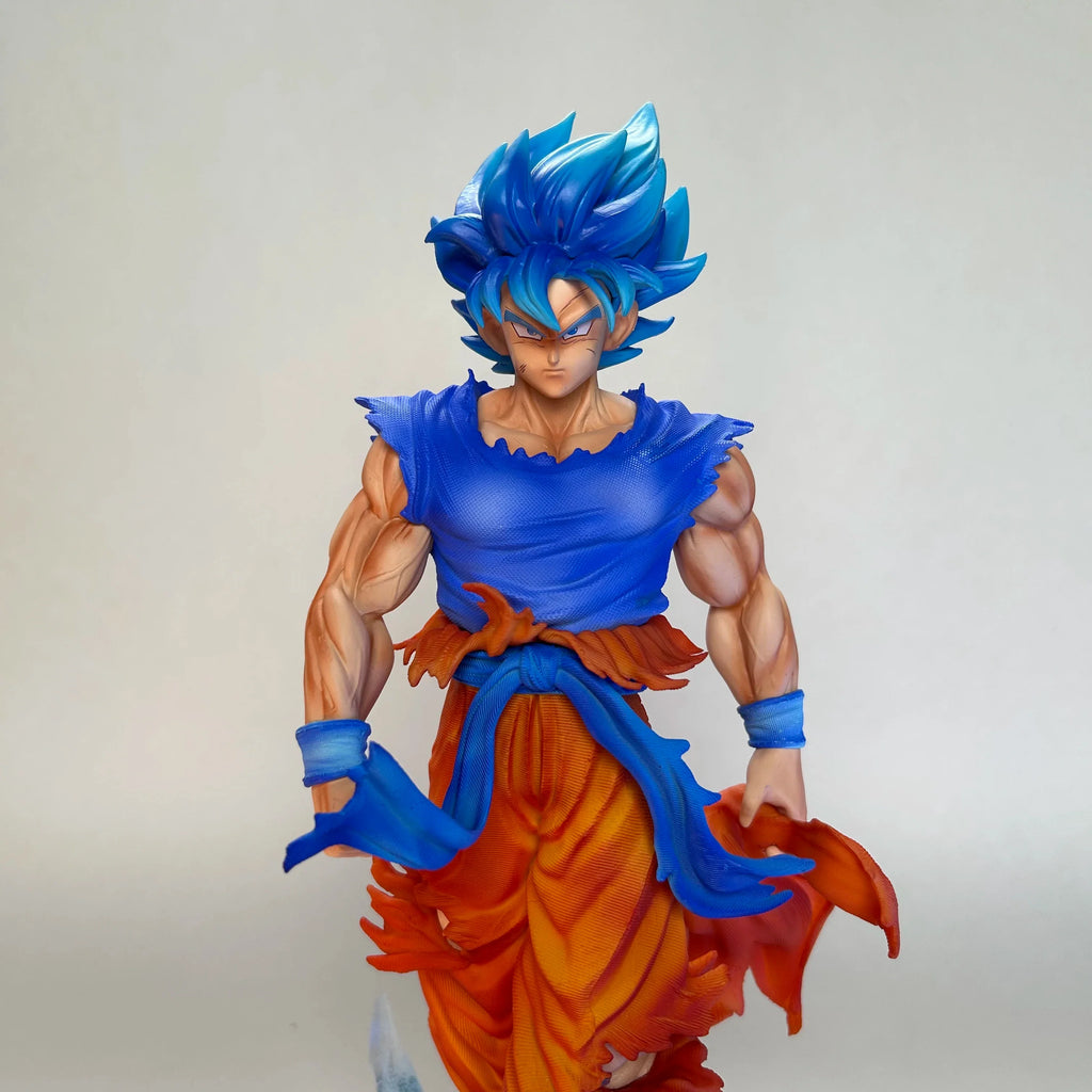 32.5cm/12.79in Anime Dragon Ball Z Goku Figure Super Saiyan Action Figure Collectible Statue Model Toy Gift