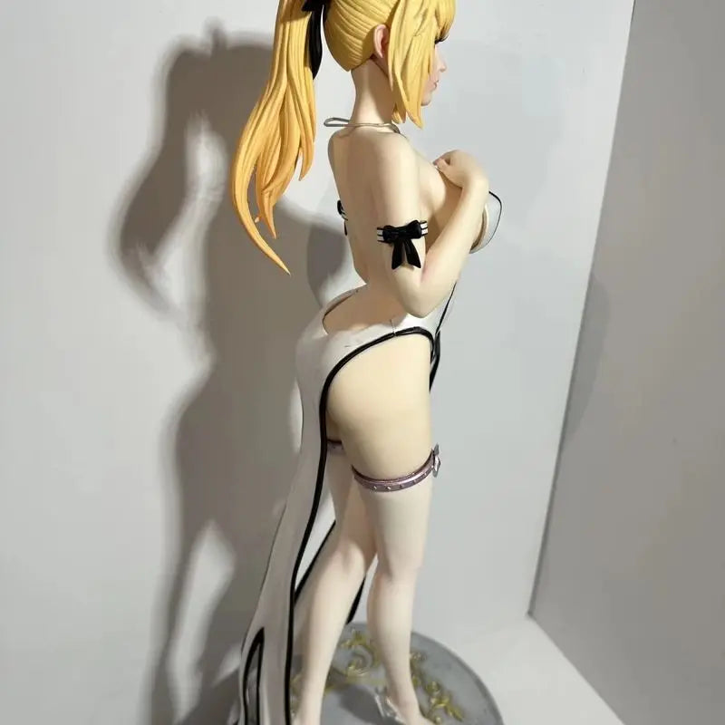 55cm Fate Grand Order Altria Pendragon Full Dress Anime Girl Figure Model Statue Boy Collection Desktop Decoration Ornament Toys