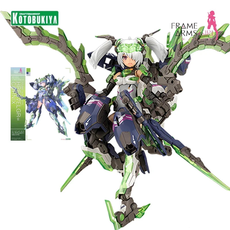Kotobukiya Original FRAME ARMS GIRL Series ART WORKS\DURGA  Action Figure Assembly Model Toys Collectible Model Gifts for Boys