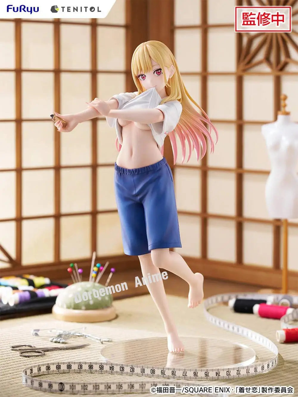 Pre-Order Original Furyu Tenitol Tall My Dress-Up Darling Marin Kitagawa Wakana Gojo Gym Clothes Anime Beauty Spicy Girl Figures