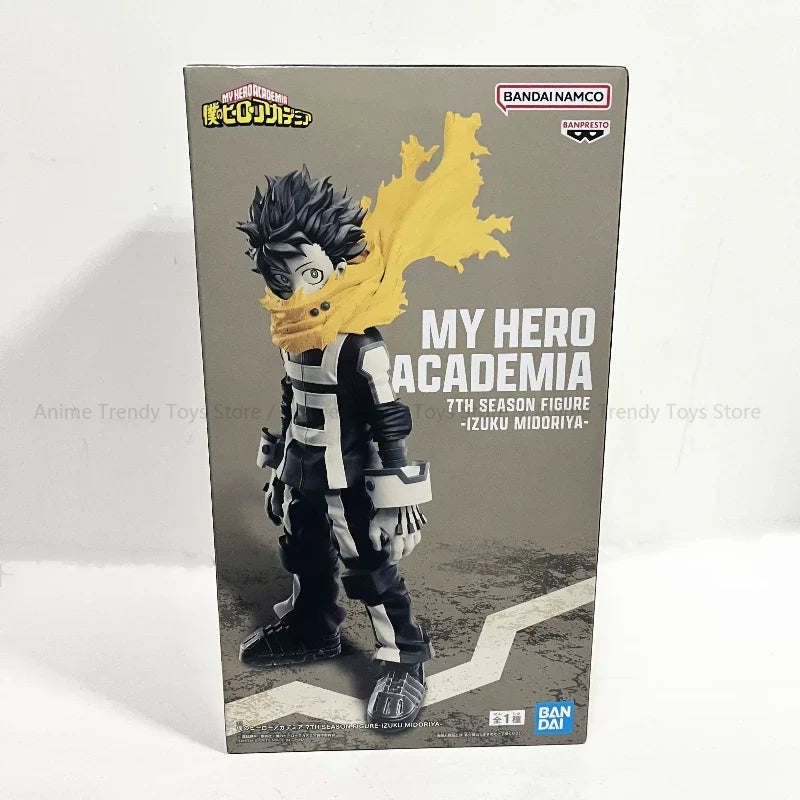 In Stock Original BANDAI BANPRESTO Izuku Midoriya Deku Anime 7th SEASON Action Figure PVC Model Collection Doll Gift WY