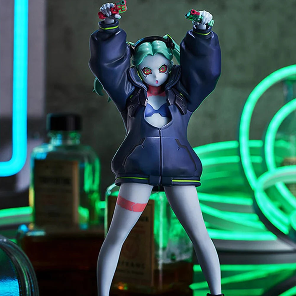 Anime David Martinez figure David Lucy Rebecca action figure David Lucy Rebecca figurine Doll Model Toy Collect Statue Gift 22cm