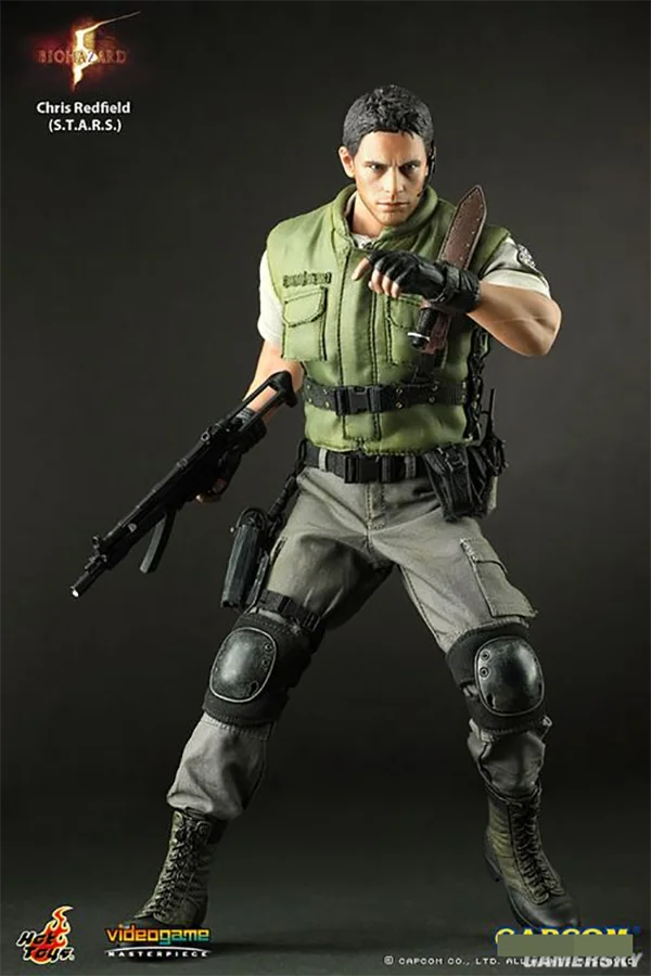 Original Resident Evil protagonist Chris Redfield 1/6 S.T.A.R.S 2.0 Action Figure Model Toys 12 inch collectible ornament gift