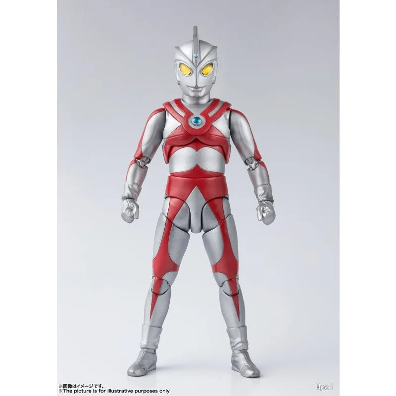 BANDAI Original S.H.Figuarts Action Figure Series Ultraman Ace Action Figure Model Toys Movable Model Ornaments Gifts Fo Boys