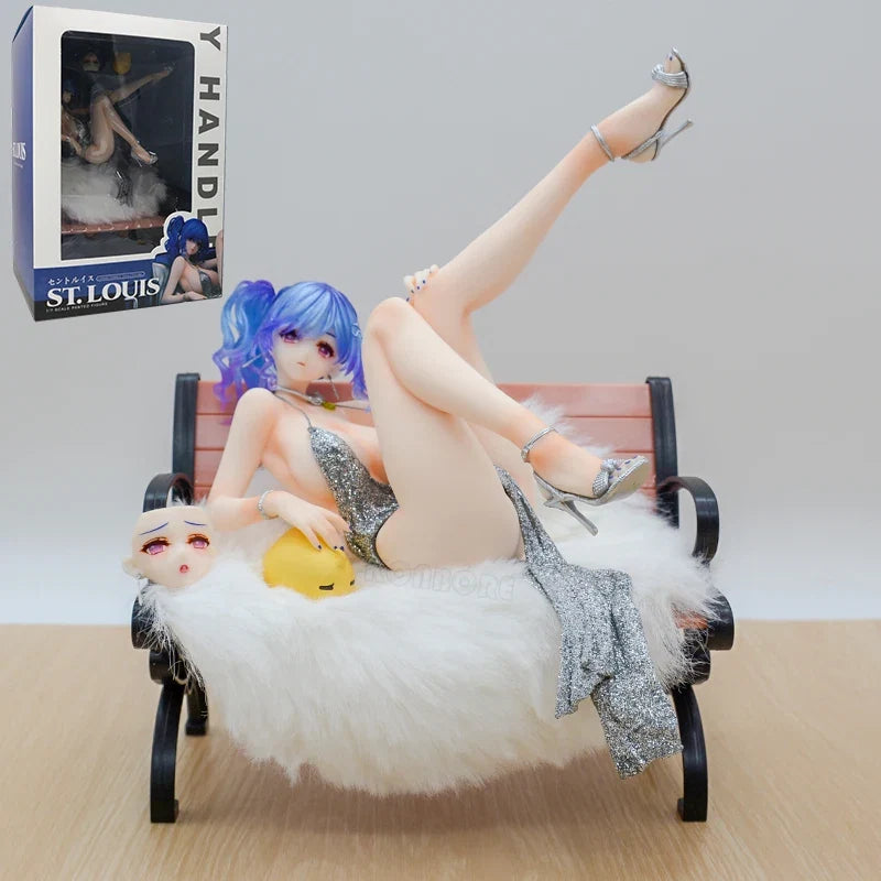 22cm Azur Lane Taiho Dress Sexy Anime Girl Figure Sirius Action Figure Owari/Formidable/Taihou/St Louis Figurine Model Doll Toys