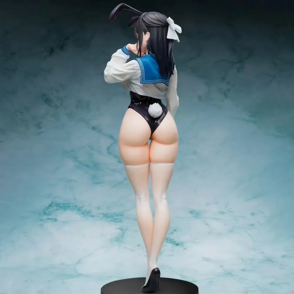 Jk Bunny Girl Action Figure Jk Uniform Girl Figures Retty Girl Anime Figurine Pvc Model Doll Collect Room Decora Desk Boy Toys