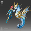 JOIN HUA Jiang Hun Ji DC Mera Queen of Atlantis Mecha Musume Model Kit Official Licensed Action Figure Bishoujo