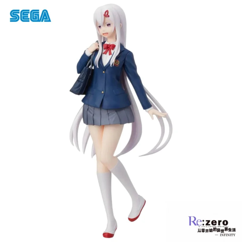 In Stock Sega Original Re Zero - Starting Life In Another World Echidna Action Figure Model Doll Brand New Boxed Model Garage