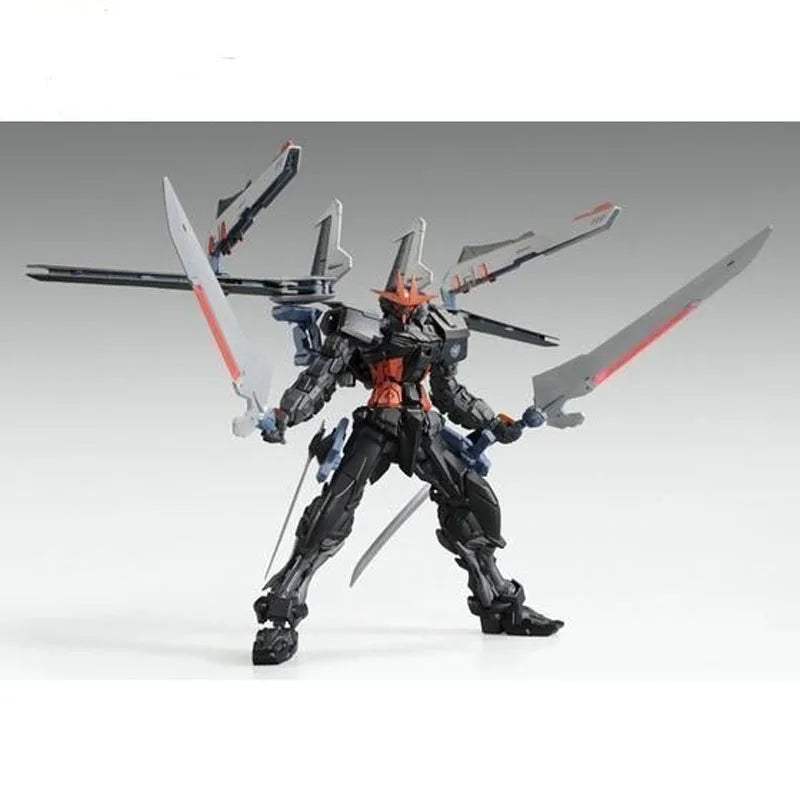 Bandai Genuine MG Gundam Astray Noir MBF-POX 1/100 Anime Action Figure Assembly Model Toys Gifts For Children Collectibles Hobby