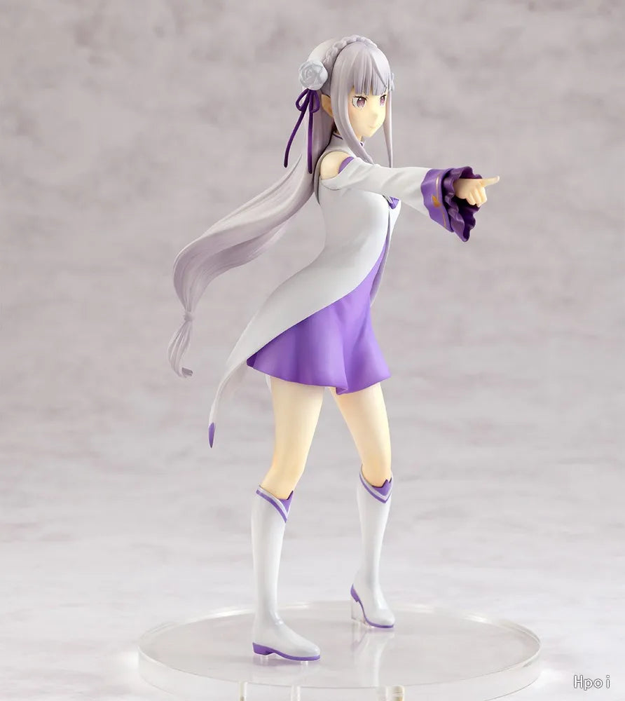 Original in Stock KADOKAWA KDColle LIGHT Re: ZERO - Starting Life in Another World Emilia Figures Model Toy Gift Collection