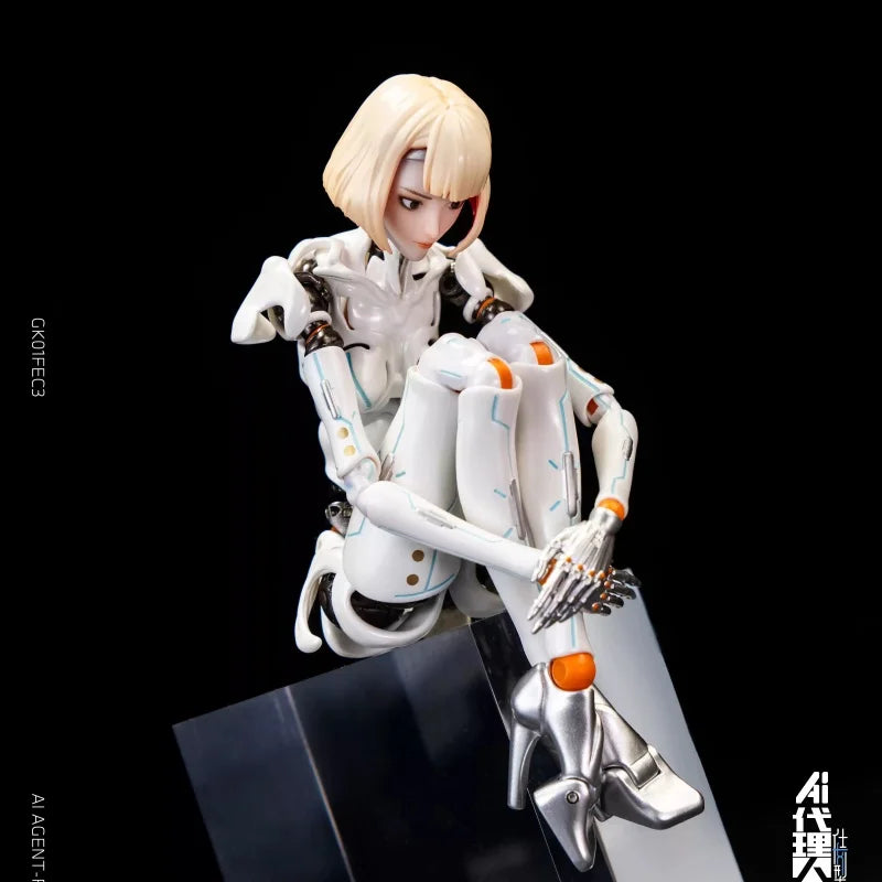 In Stock Bone Shell Workshop 1/12 Ai Agent Maiden Typ C1 C3 Solid Color Edition Clear Edition Bewegliche Figur Neu