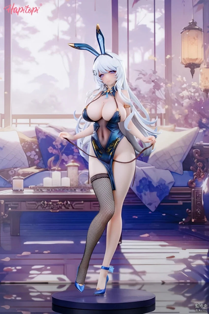 29CM Qi Kai De Sheng illustration by Machi Bunny Girl Figure PVC Action Anime Model Collection Figurine Toys Kids Gift