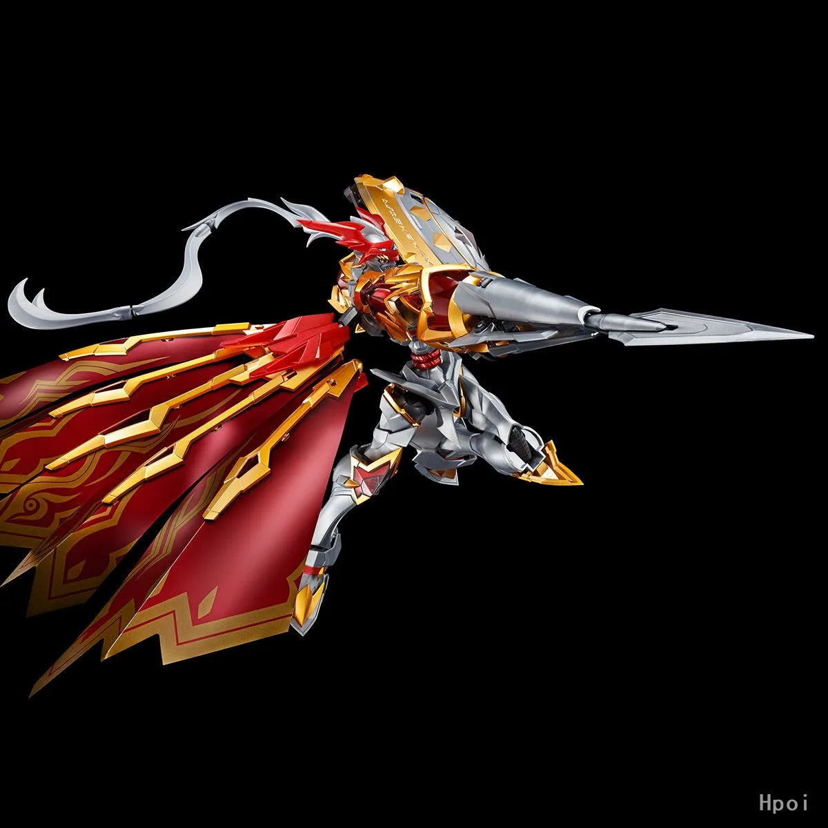 BANDAI PB Limited Figure-rise Standard Amplified Digimon Tamers‌ DUKEMON/GALLANTMON [SPECIAL COATING] Anime Figure Assembly Toy