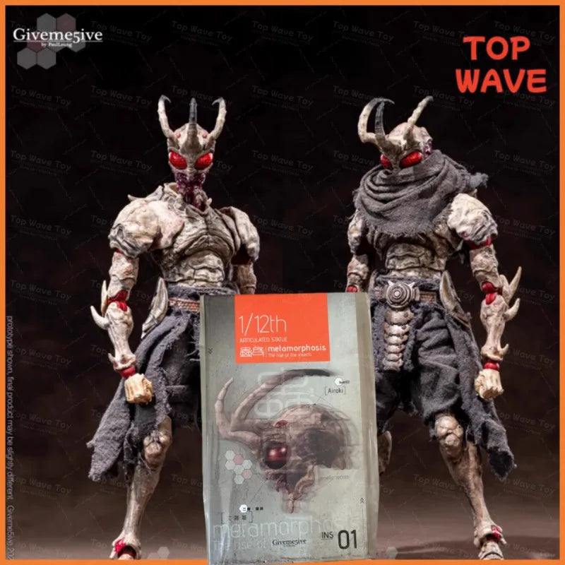 ã€IN STOCKã€‘Original Giveme5ive Metamorphose - The Rise of Insects Airoki 1/12 Action Model Figure Model Ornaments Collection