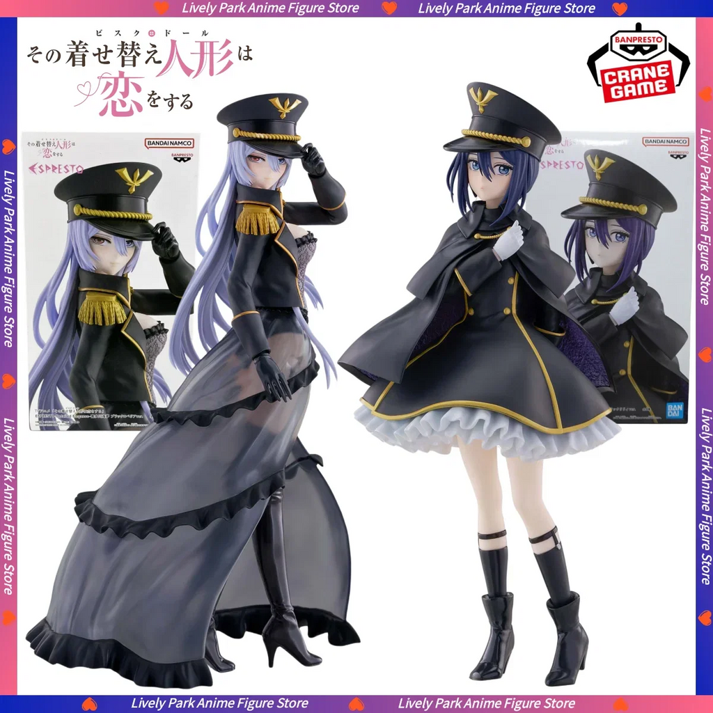 BANDAI Original My Dress-Up Darling ESPRESTO-Detailed Elegance Kitagawa Marin Inui Sajuna Anime Figure Model Collection Kid Gift