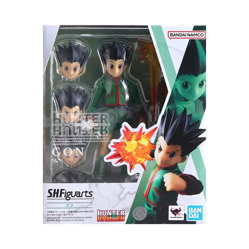 In Stock Genuine Brand New Unopened Bandai Banpresto Hunter Hunter S H Figuarts Gon Freecss Killua Zoldyck Action Figure Gift