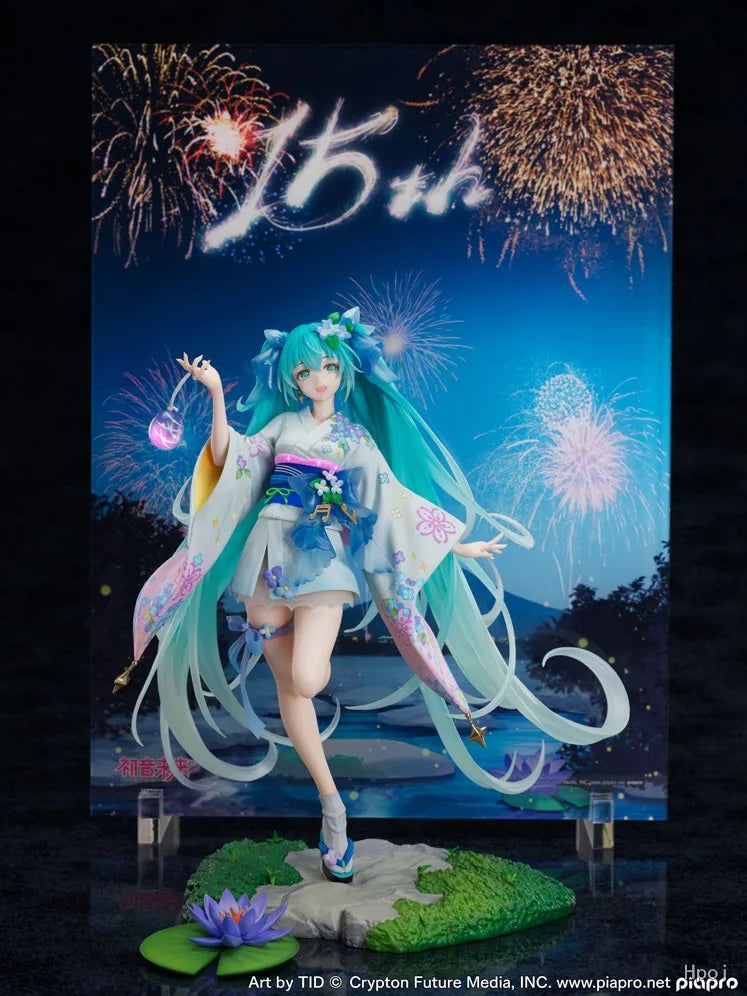 【In Stock】Original F:NEX POPPRO Piapro Hatsune Miku Summer 1/7 Scale Figures Anime Gifts