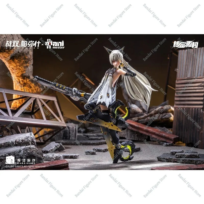 In Sotck AniMester, Nuclear Gold Reconstruction Punishing: Gray Raven - Nanami /9 Pulse Shooting Star TPE Anime Action Figure