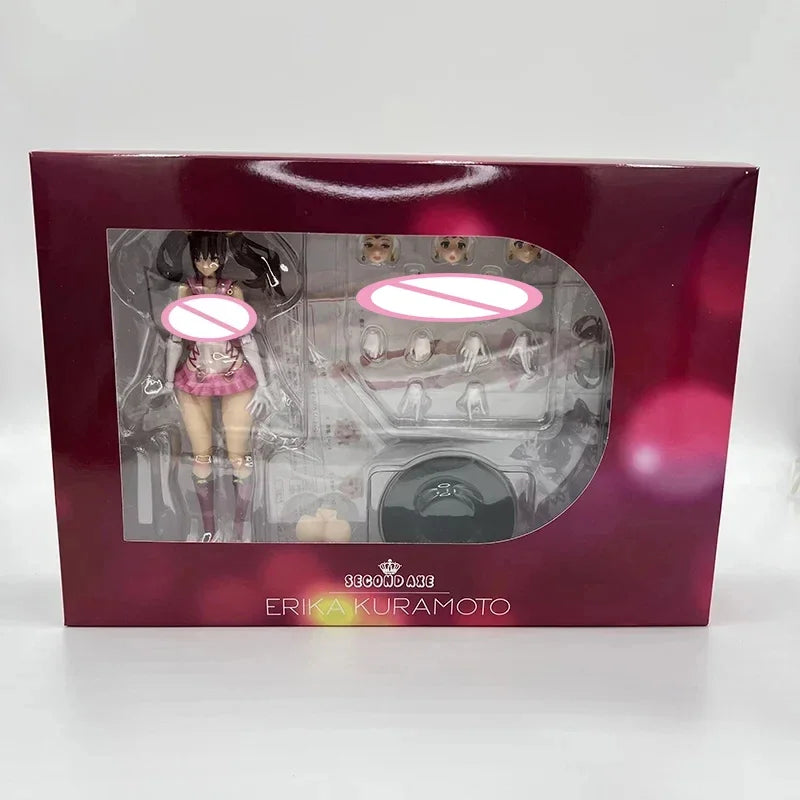 16cm Native SECOND AXE Yukikaze Mizuki Anime Girl Figure Taimanin Asagi Hentai Action Figure Sakura Igawa Figures Sexy Model Toy