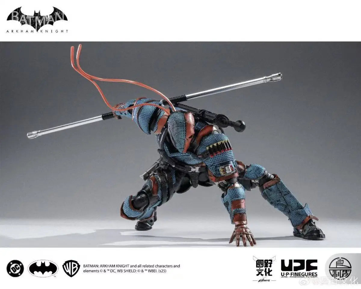 New Original LPZZ Toys Arkham Knight Figure Deathstroke Action Figures X U-P-Finegures Batman DC Multiverse Superman 1/12 Statue