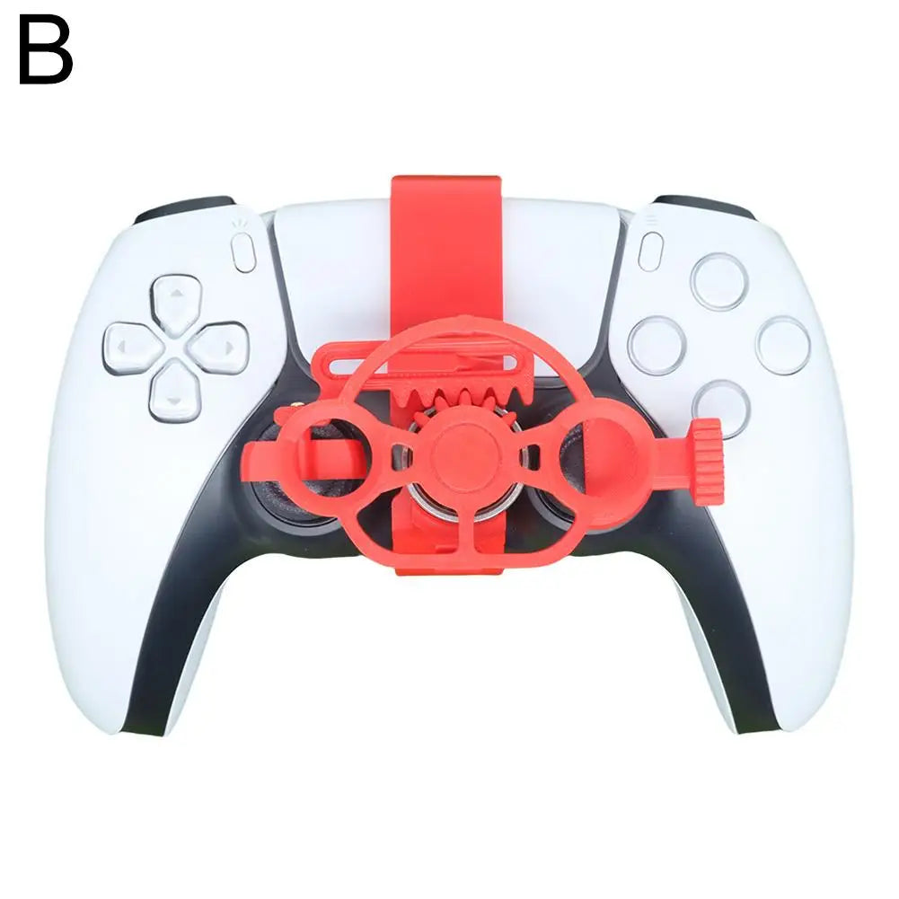 Colorful Gamepad Steering Wheel Accessories Mini 3D Printing For PS 5 Game Controller Auxiliary Replacement Accessories