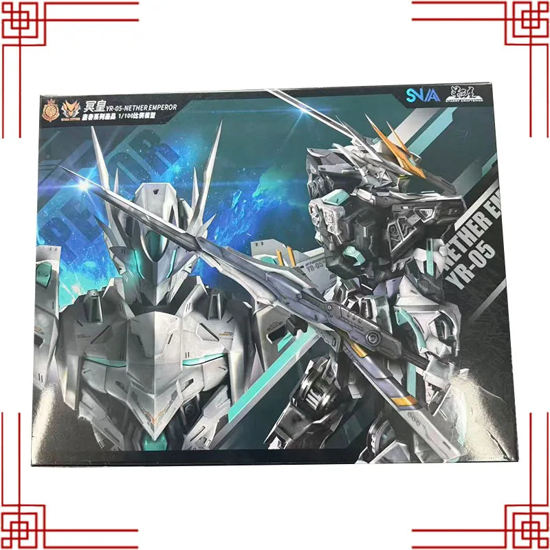 SNAA Original In Stock Model Kit 1/100 YR-05 Nether Emperor A.P Anime Action Figure Assembly Model Toys for Boys Christmas Gifts