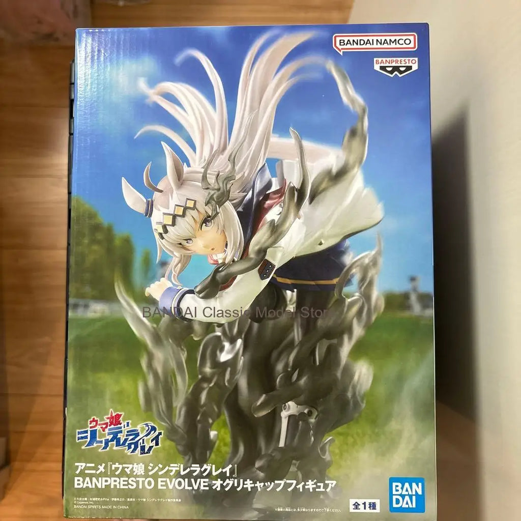 Genuine Original Bandai Banpresto Uma Musume Cinderella Gray Banpresto Evolve Tamamo Cross Figure Model Collector Figurine Toys