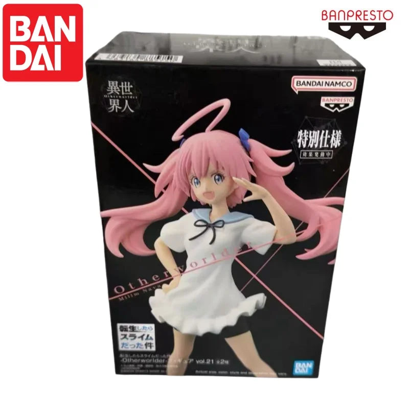 Bandai In Stock Original Banpresto Milim Nava Model Doll Brand New Boxed Action Figure Animation Peripherals Characters Garage