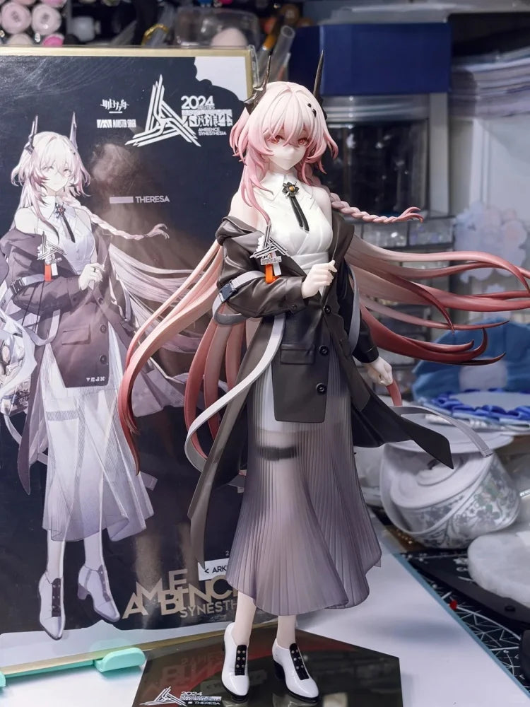Authentic Myethos Arknights Gift 1/8  Logos& Theresa A Musical Journey Ambience Synesthesia Anime Figure Model