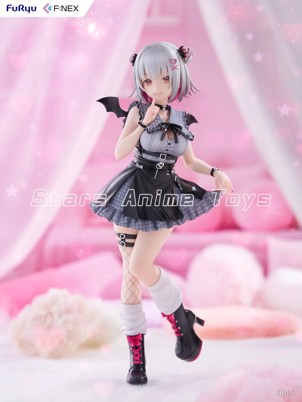 Original F:NEX Vtuber Suou Patra 1/7 PVC Animation Figures Ornaments Collection