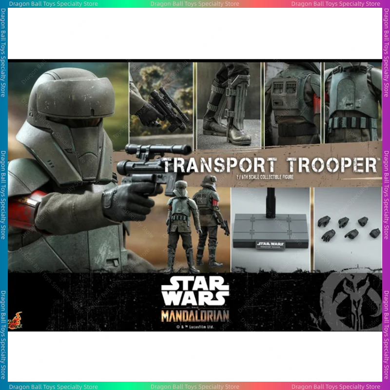 [Auf Lager] Original HOTTOYS HT 1/6 TMS030 Star Wars The Mandalorian Transport Stormtrooper Actionfigur Spielzeug Geschenk
