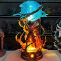25cm Dragon Ball Z Son Goku Super Genki  Pvc Figure Luminous Led Statue Anime Collectible Perfect Gift Fans Display Shelf Decor