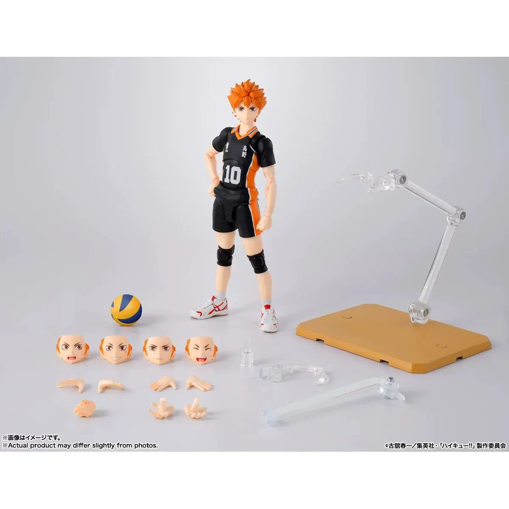 [In Stock] Bandai Sh Figuarts SHF No.10 Shoyo Hinata Karasuno High School Action Figures Anime Model Toys Figura