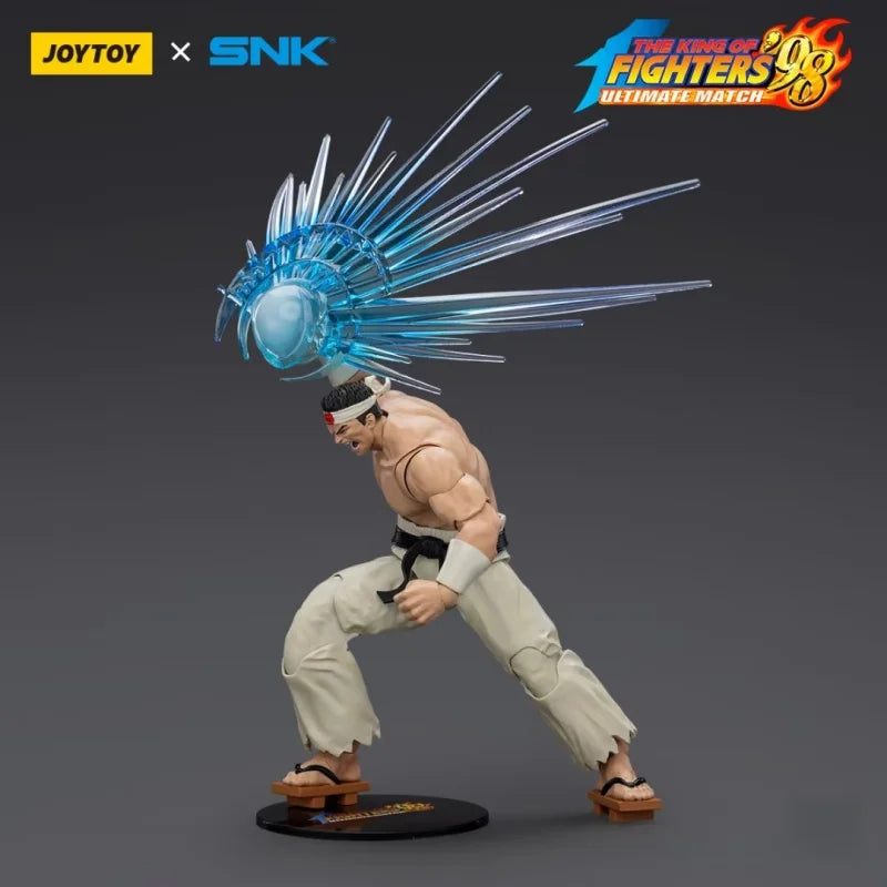 Genuine Joytoy King Of Fighters 98um Protagonist Team Omen Goro Nikaido Hongmaru Kyuki 1/18 Action Doll Gifts Collect Ornament