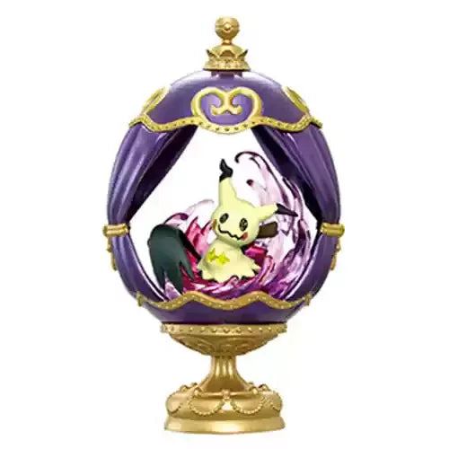 Re-Ment Pokemon Figures Ovaltique Collection Pikachu Gardevoir Dragonite Roserade Mimikyu Mew Pvc Model Gift Toy